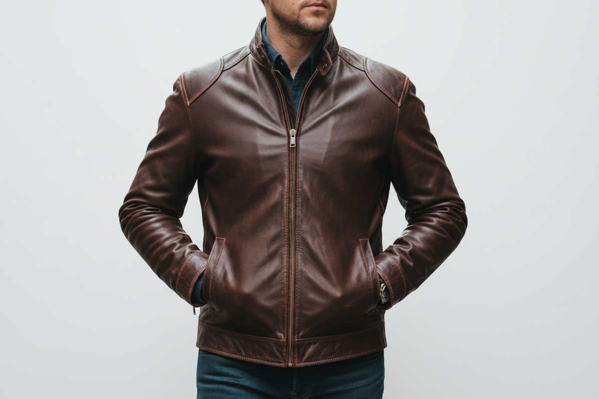 The Armoured Gentleman (Men Leather Jackets)