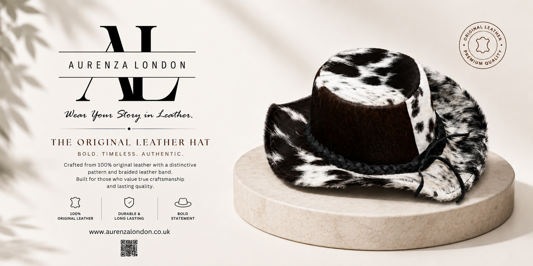 Hair On Leather Hats