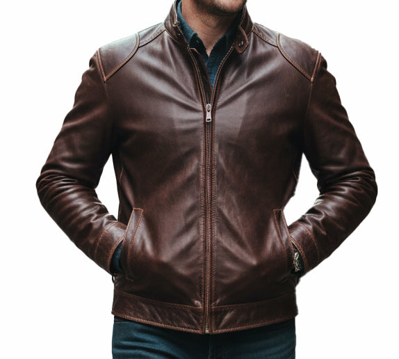The Armoured Gentleman (Men Leather Jackets)