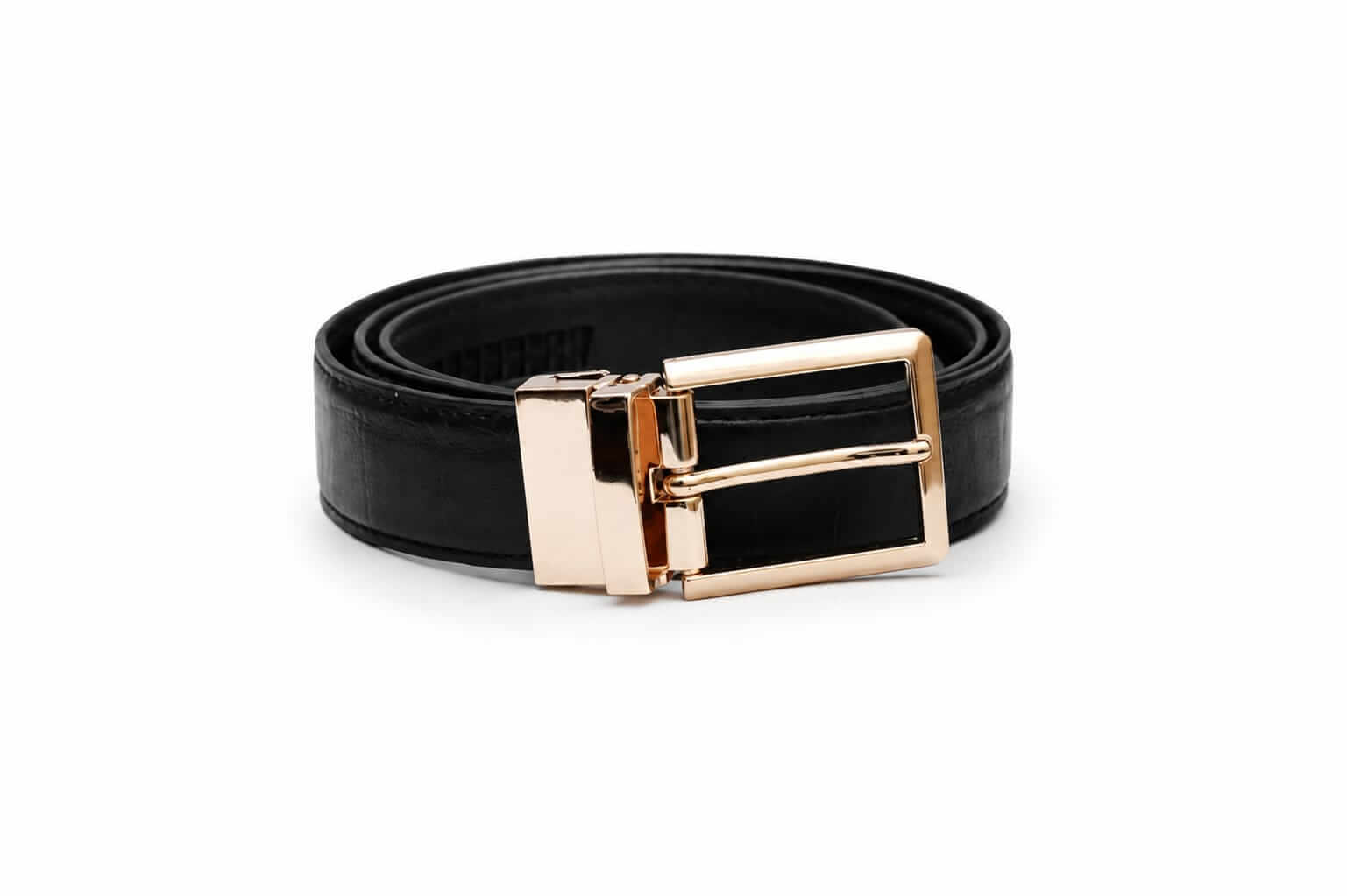 Aurenza London GL-01 Genuine Leather Belt – Black