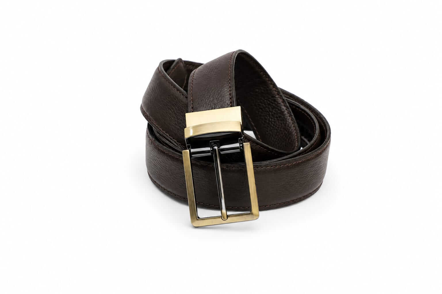 Aurenza London Dark Brown Leather Belt – GB-BR03