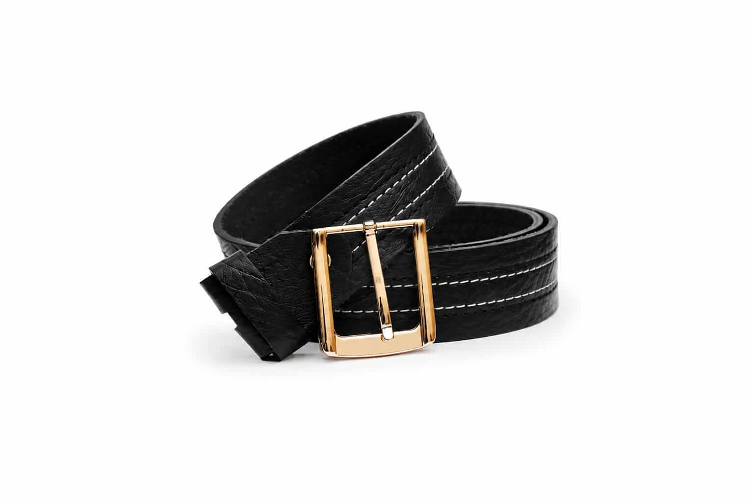 Aurenza London Black Leather Belt – GB-WHT02