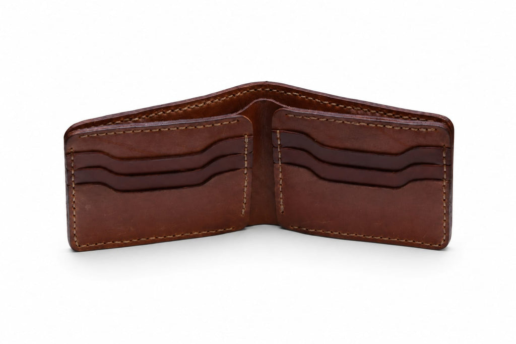 The Legacy Tan Brown Leather Bifold Wallet