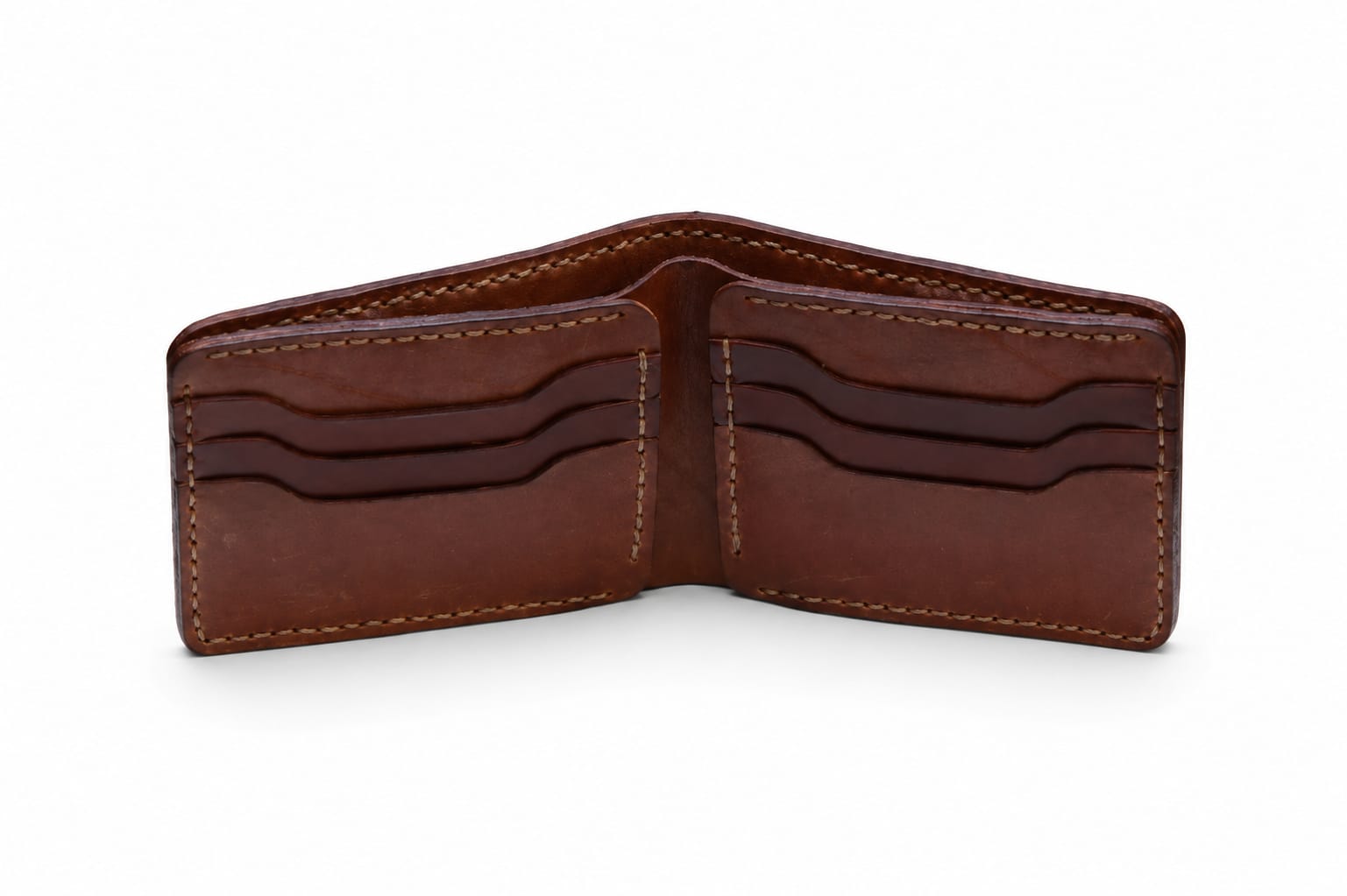 The Legacy Tan Brown Leather Bifold Wallet