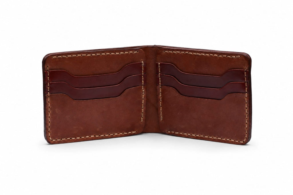 The Legacy Tan Brown Leather Bifold Wallet