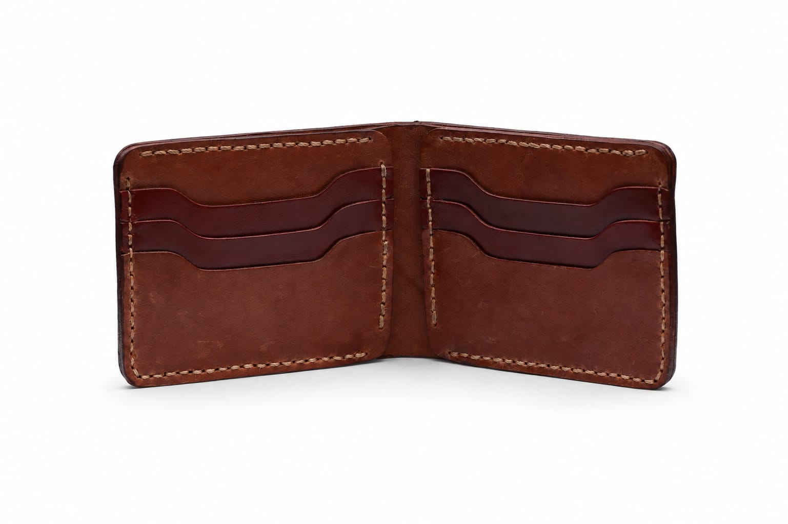 The Legacy Tan Brown Leather Bifold Wallet