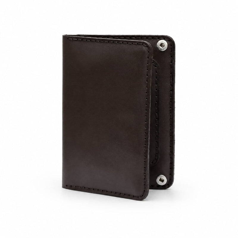 Minimalist Leather Passport Wallet (Handmade)