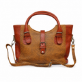 Brown Leather Handbag