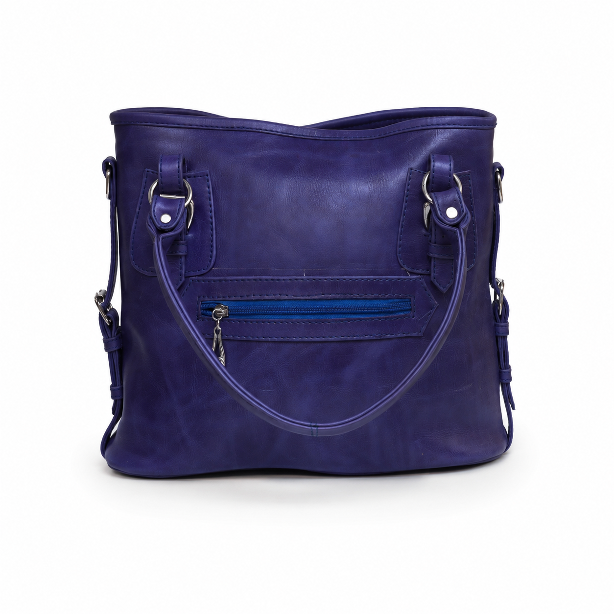 Women's Purple Leather Handbag