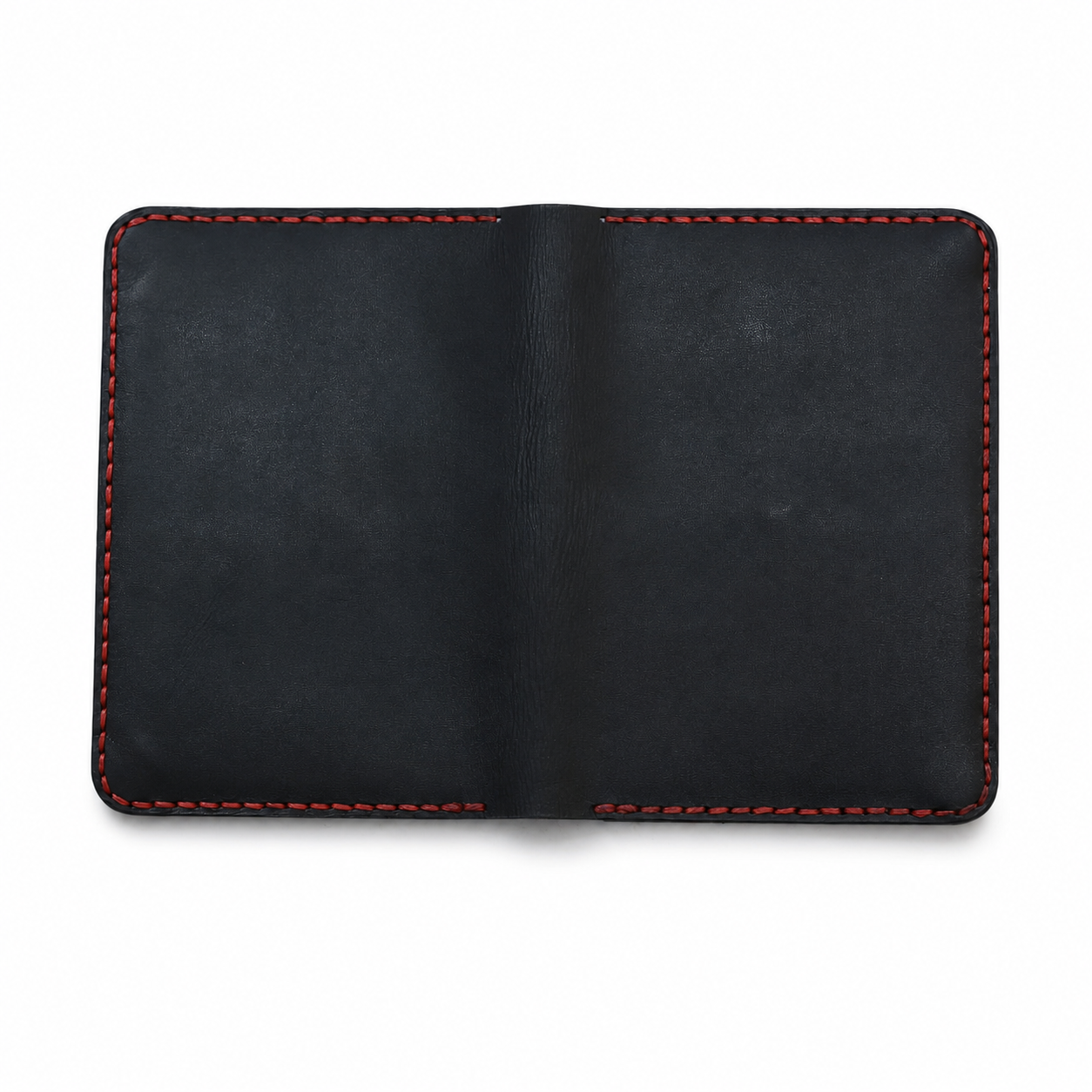 Minimalist Leather Passport Wallet (Handmade)