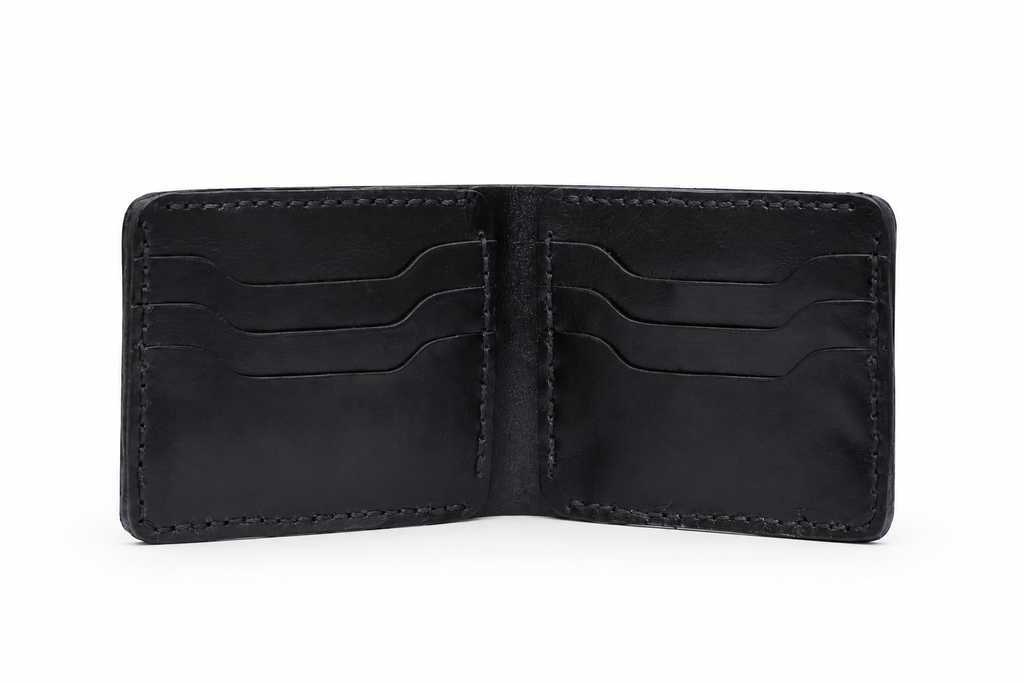 The Legacy Noir Leather Bifold Wallet
